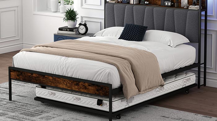 Metalen bedframe