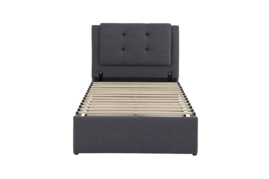 4212 Onderschuifbed, gestoffeerd multifunctioneel combinatiebedframe