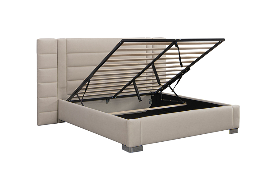 4181G Ottomaans bedframe met gaslift, pneumatisch opbergsysteem