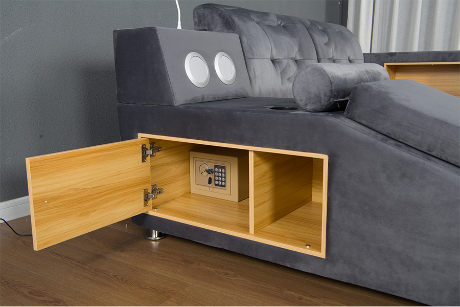 1550 248×288×73cm massagemotorbed