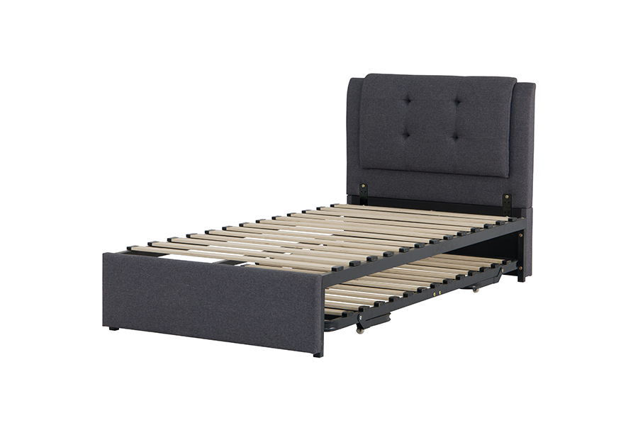 4212 Onderschuifbed, gestoffeerd multifunctioneel combinatiebedframe