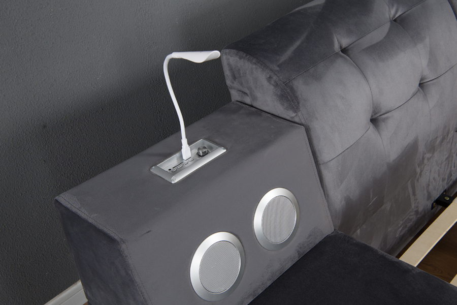 1550 248×288×73cm massagemotorbed