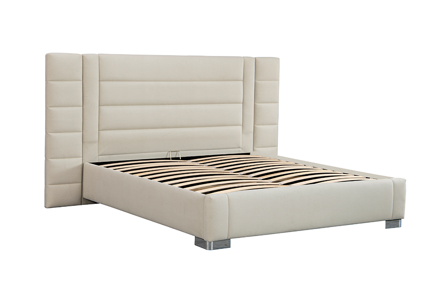 4181G Ottomaans bedframe met gaslift, pneumatisch opbergsysteem