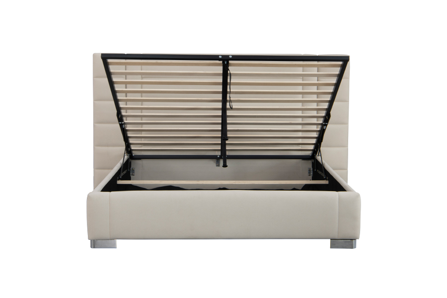 4181G Ottomaans bedframe met gaslift, pneumatisch opbergsysteem