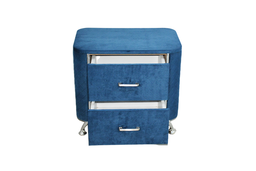 WSS954 Diamantfluwelen nachtkastje/bedtafel