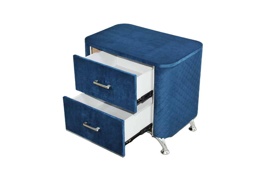 WSS954 Diamantfluwelen nachtkastje/bedtafel