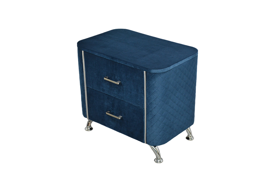 WSS954 Diamantfluwelen nachtkastje/bedtafel
