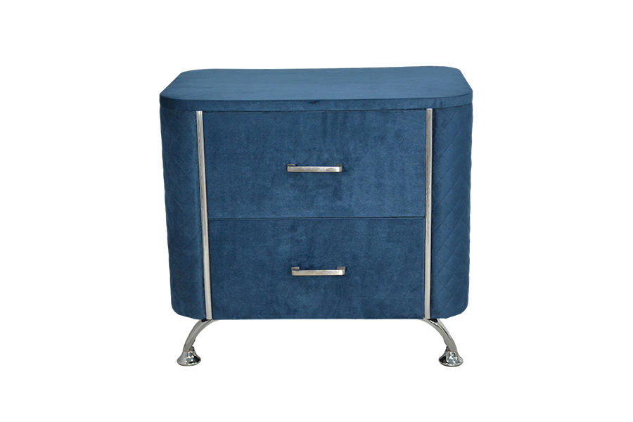WSS954 Diamantfluwelen nachtkastje/bedtafel