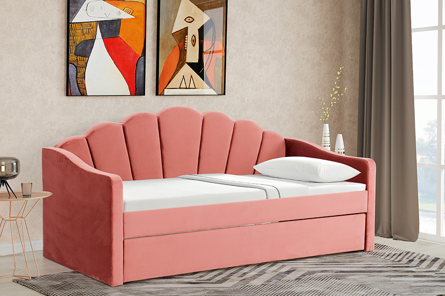 4270 Dagbank Morandi Roze Bed