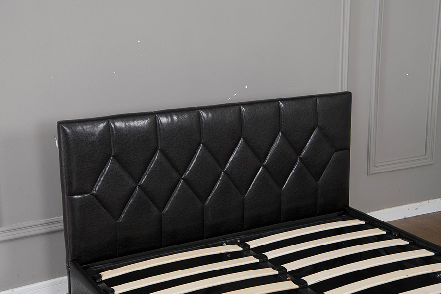 5031G Luxe design verstelbaar bed USB gestoffeerd bedframe