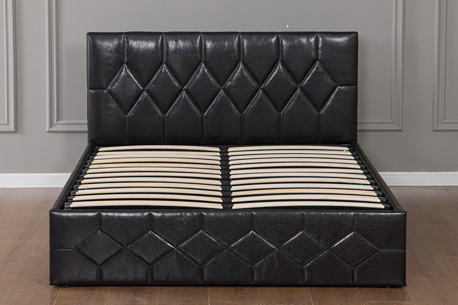 5031G Luxe design verstelbaar bed USB gestoffeerd bedframe