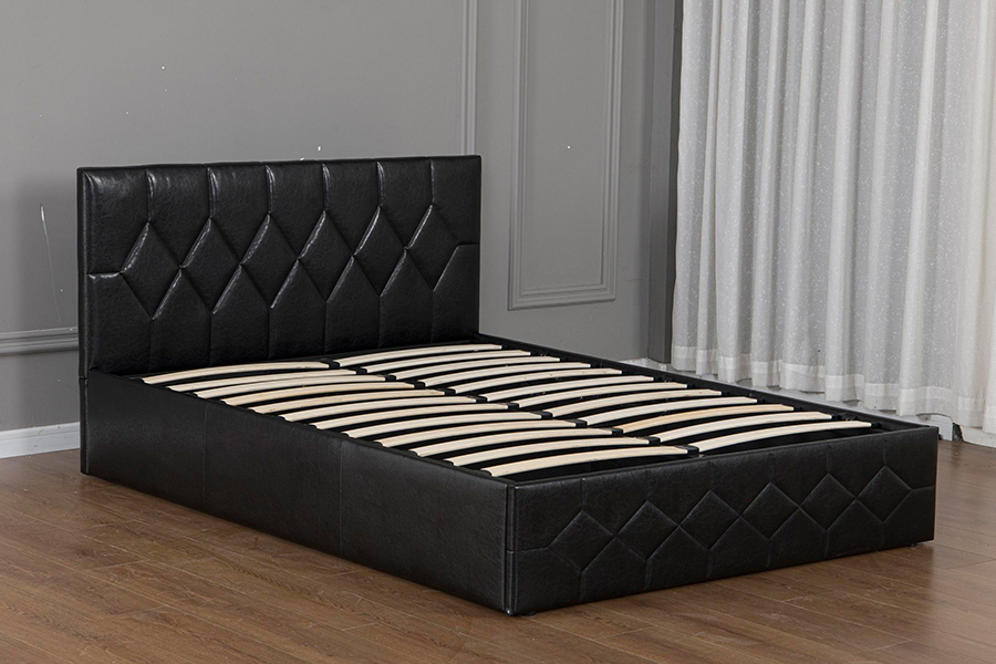 5031G Luxe design verstelbaar bed USB gestoffeerd bedframe