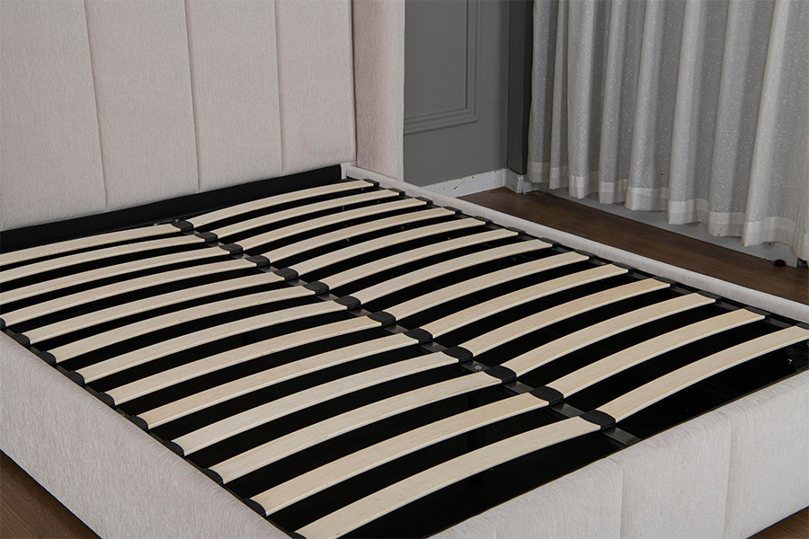 5001G PU-leer gestoffeerd hydraulisch bedframe van goede kwaliteit