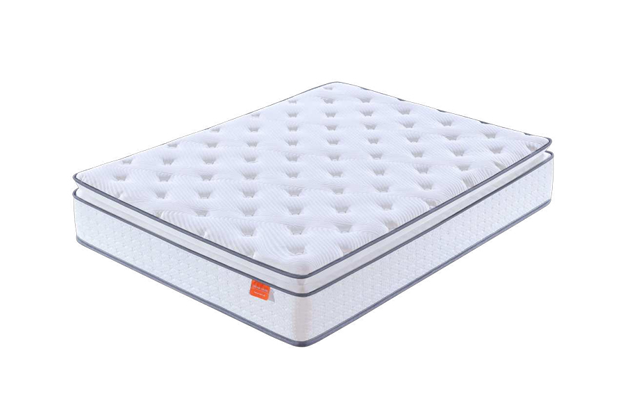 DL2326 Gebreide stof Springmatras met hoge ondersteuning
