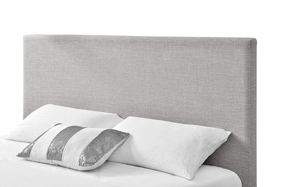 1281 Eenvoudig stoffen hoofdbord Gestoffeerd bed