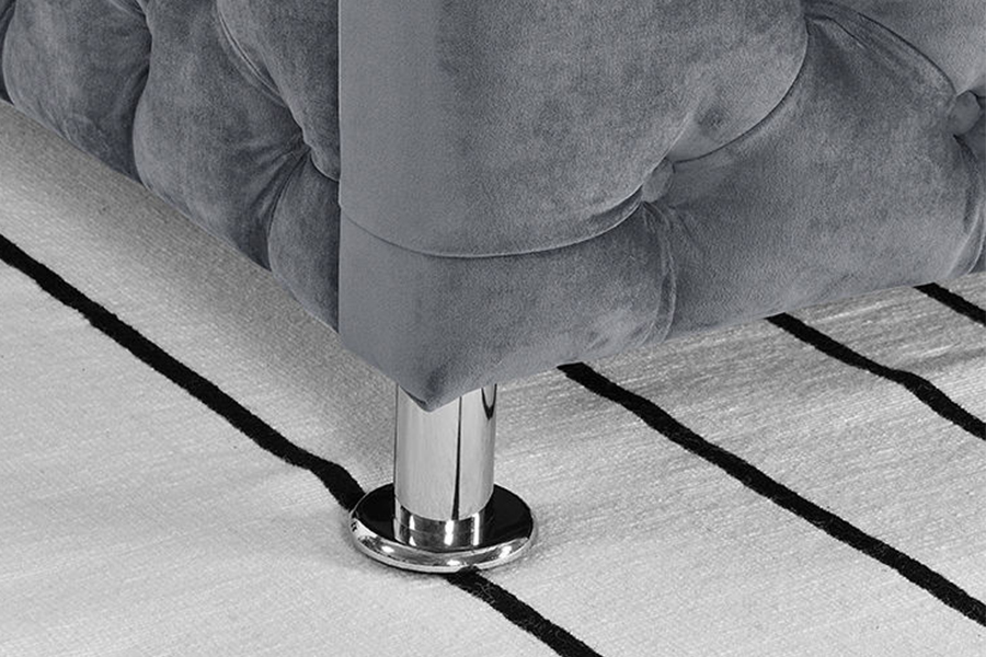 1268 Luxe stijl stoffen bekleding Gestoffeerd bed