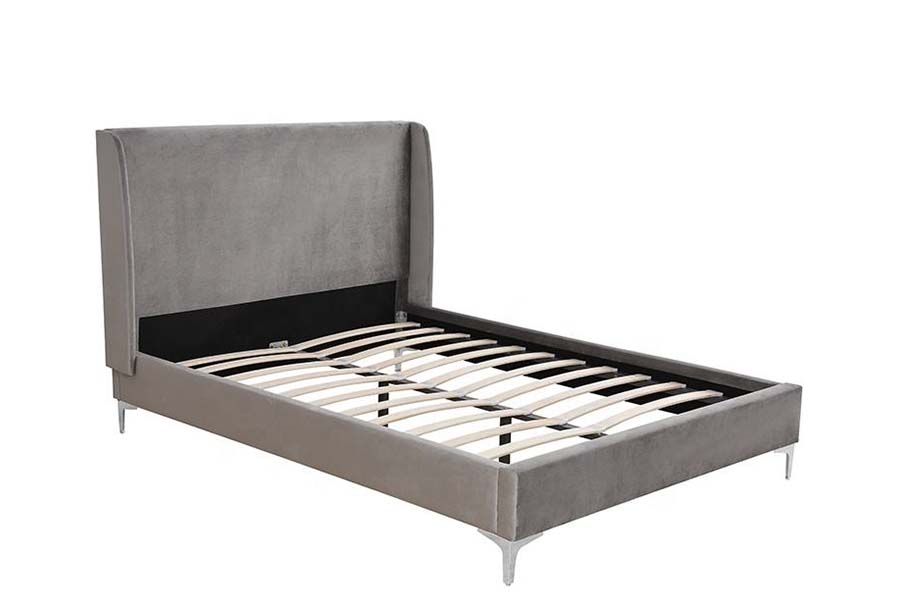 1575 Groot bedframe, gestoffeerd bed