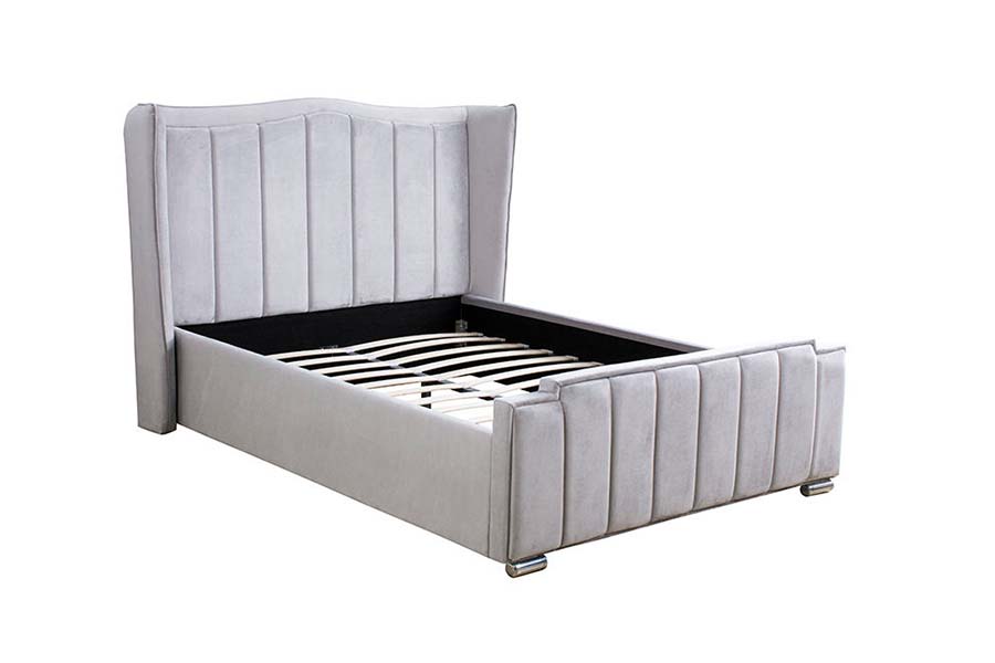 1562 Kwaliteit fluwelen gestoffeerd gestoffeerd bed
