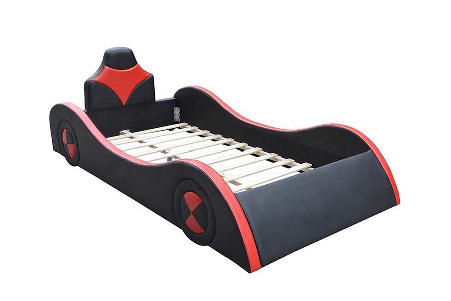 1510 Leren bed Cool Shape autobedden voor kinderen