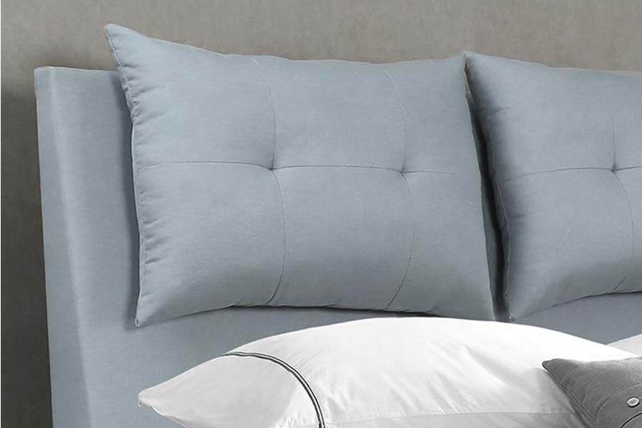 1503 Gestoffeerd bed met kussenframe in MDF-stijl, modern design