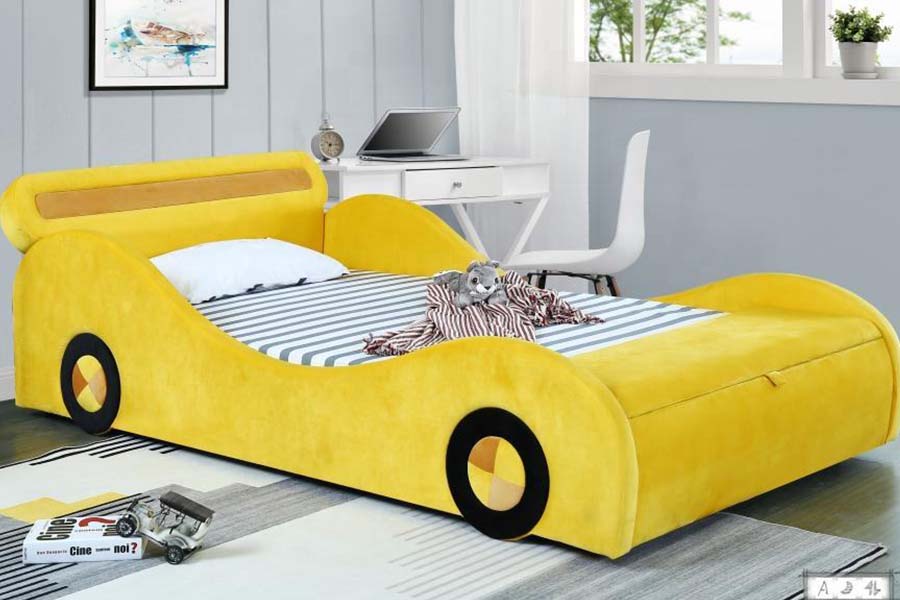 1497 S-vormige autobedden in superracewagenstijl voor kinderen