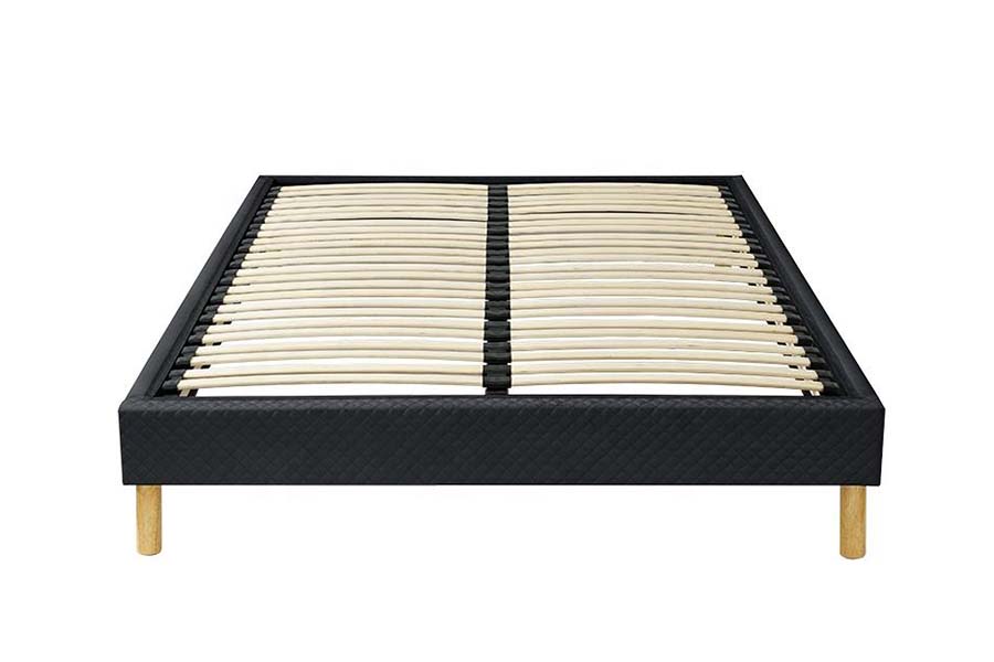 1469 Hoogslaper met PU-stof gestoffeerd bed