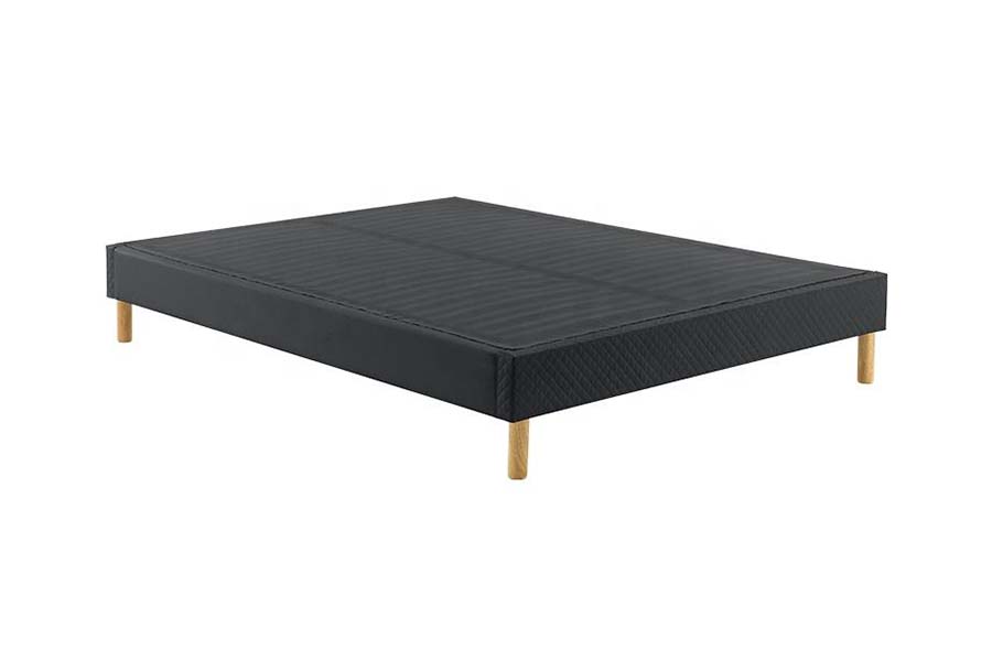 1469 Hoogslaper met PU-stof gestoffeerd bed