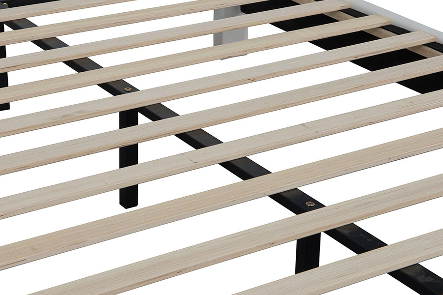 4209 Kingsize verstelbaar gestoffeerd LED-bedframe