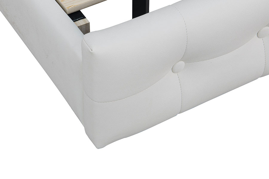 4209 Kingsize verstelbaar gestoffeerd LED-bedframe
