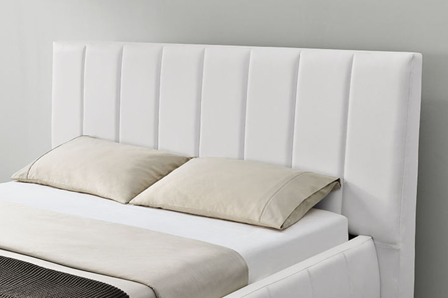 1238D Europees PU-leer lade-opbergruimte King gestoffeerd bedframe
